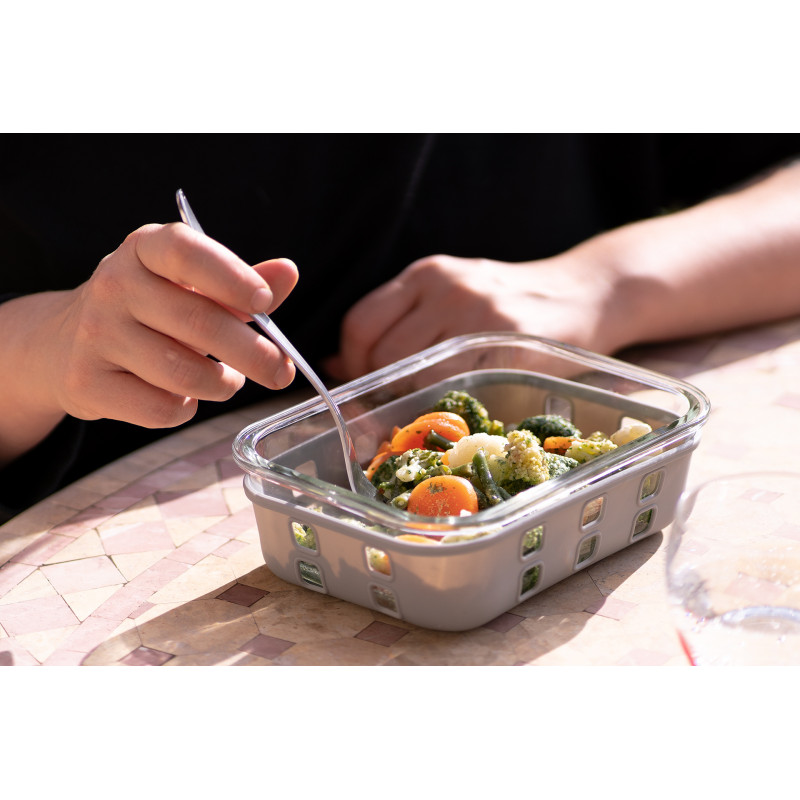 Boîte Alimentaire VERRE GlassShock 370ml. Sous...