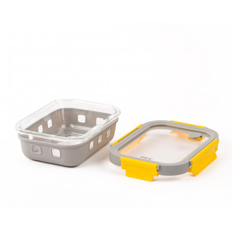 Boîte Alimentaire VERRE Glass Shock 1050 ml. Sous vide possible !