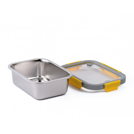 Boîte Conservation Alimentaire Metal Shock 1,2L. Sous vide possible !