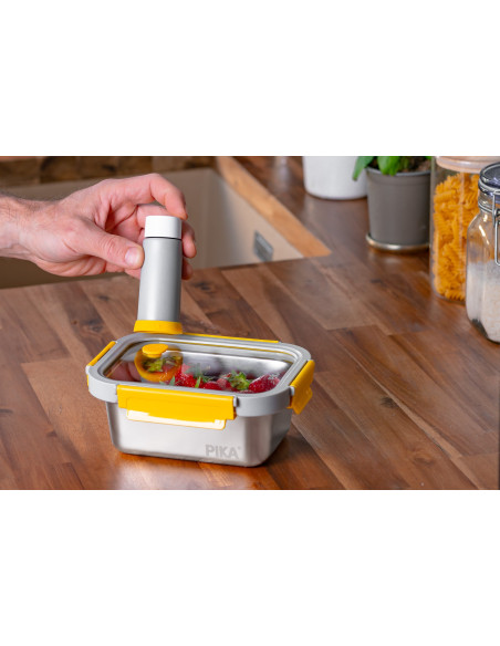 Kit Pompe Manuelle Metal & Glass Shock + 5 Valves sous vide