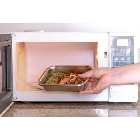 Boîte Conservation Alimentaire Metal Shock 800 ml. Sous vide possible !