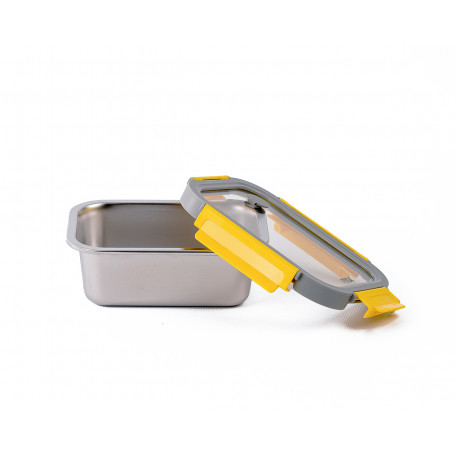 Boîte Conservation Alimentaire Metal Shock 800 ml. Sous vide possible !