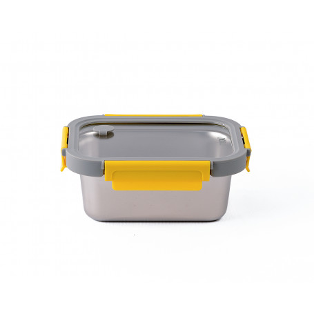 Boîte Conservation Alimentaire Metal Shock 800 ml. Sous vide possible !