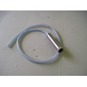 TUYAU AVEC BUSE ET CLOCHE INOX