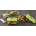Pack de 3 boîtes en VERRE + Pompes électrique et manuelle - Port inclus