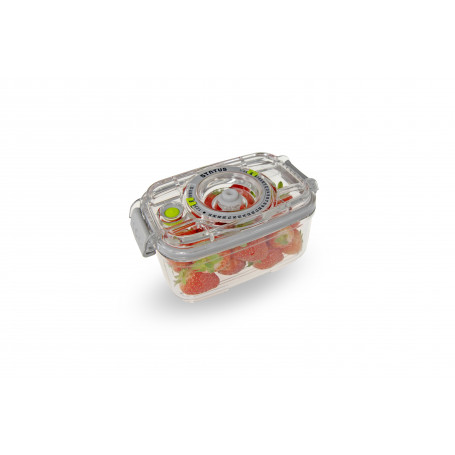 Pack 4 boîtes sous vide + pompe manuelle STATUS sans BPA