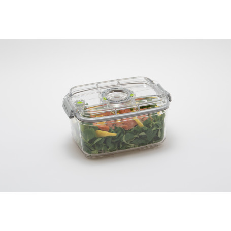 Pack 4 boîtes sous vide + pompe manuelle STATUS sans BPA